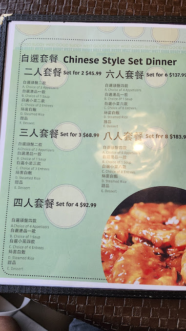 Menu Good Buddy Granville - 23