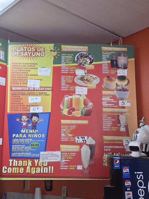 Menu Gorditas El Tio - 21