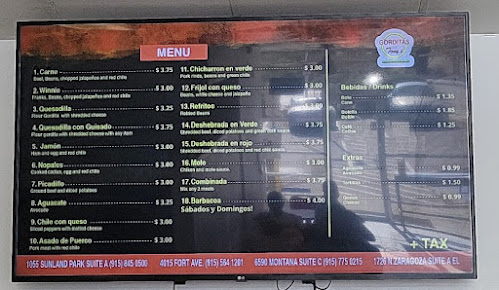Menu Gorditas Tonys - 19