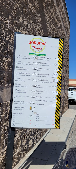 Menu Gorditas Tonys - 22