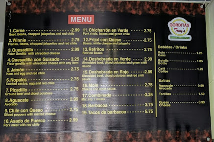 Menu Gorditas Tonys - 23