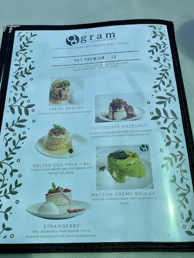 Menu Gram Cafe Pancakes Milpitas - 22