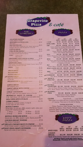 Menu Grapevine Pizza - 15