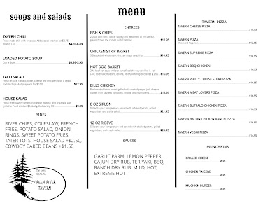 Menu Green River Tavern - 23