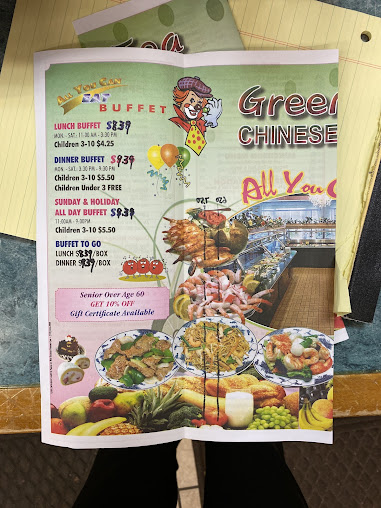 Menu Green Tea Buffet - 24