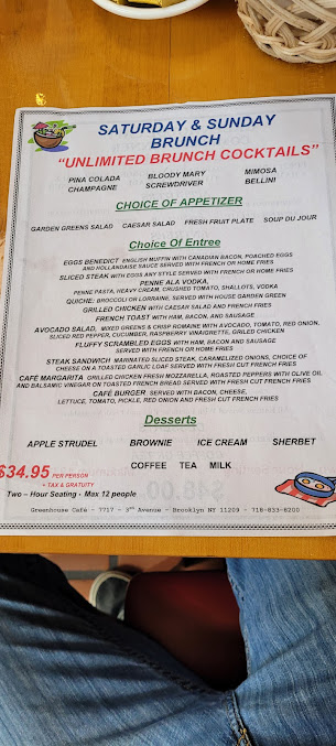 Menu Greenhouse Cafe - 27