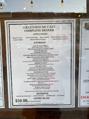 Menu Greenhouse Cafe - 28