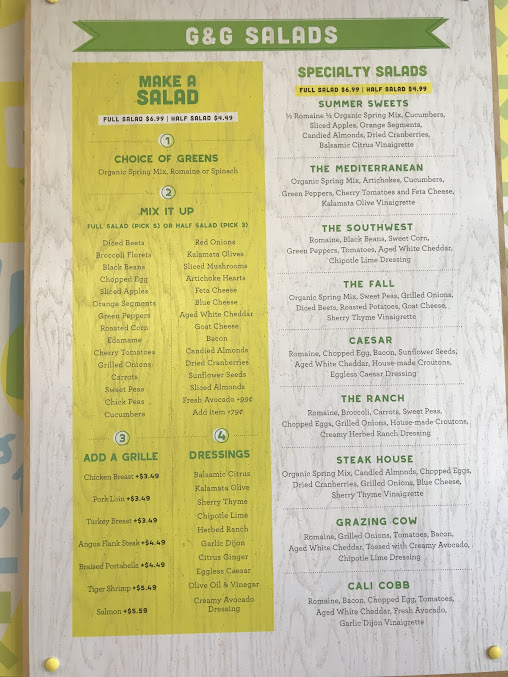 Menu Greens And Grill - 21