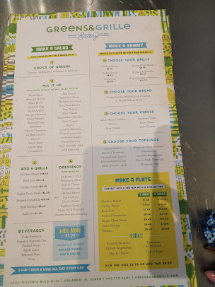 Menu Greens And Grill - 24