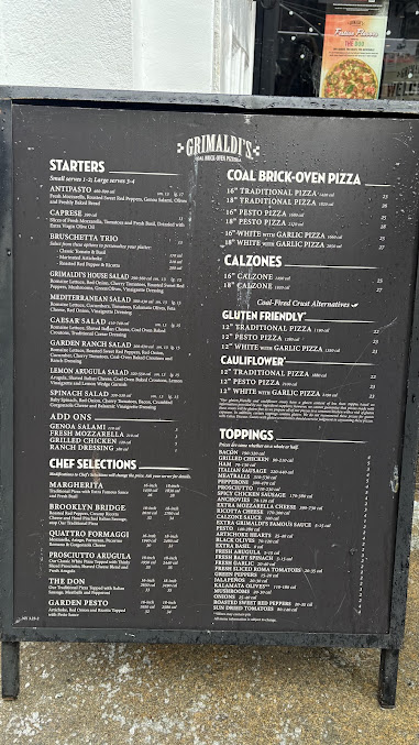 Menu Grimaldi's Pizzeria - 21