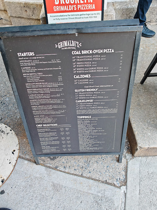 Menu Grimaldi's Pizzeria - 23