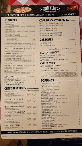 Menu Grimaldi's Pizzeria - 29