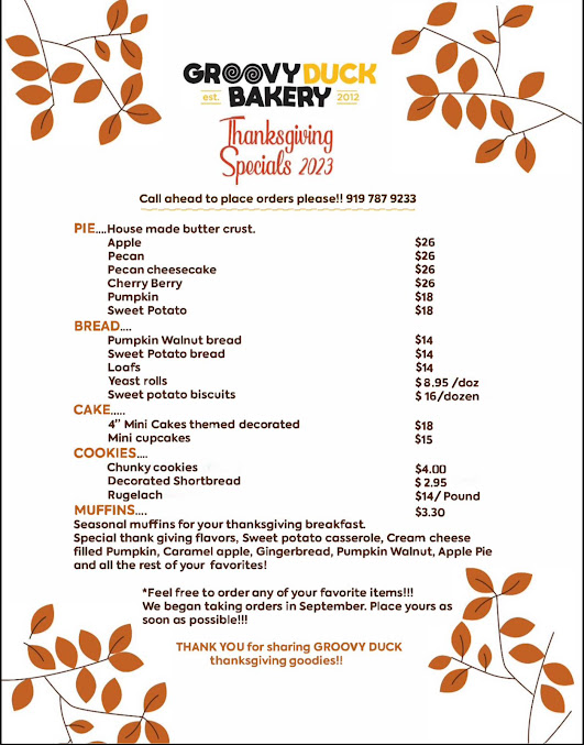 Menu Groovy Duck Bakery - 23