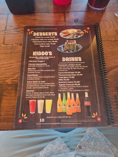 Menu Guajillo's Mexican Grill - 20