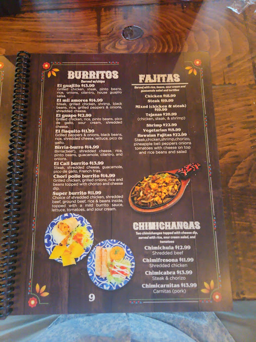 Menu Guajillo's Mexican Grill - 21