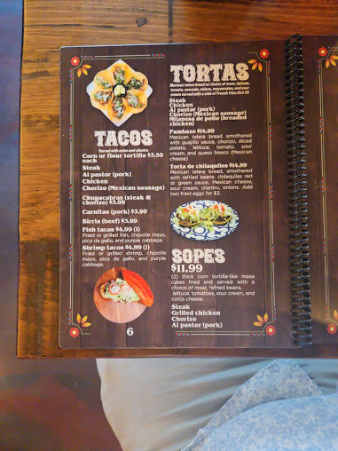 Menu Guajillo's Mexican Grill - 22
