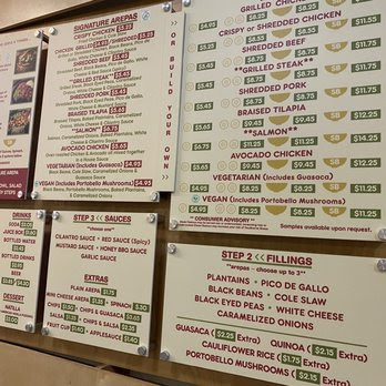 Menu Guasaca South American Grill - Lake Boone - 26