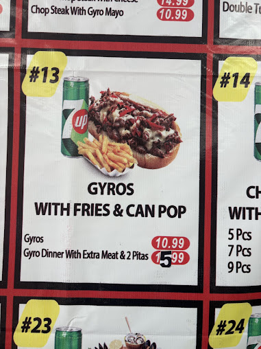 Menu Gyro 47 - 23