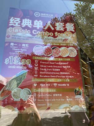 Menu Haidilao Hotpot San Diego - 24