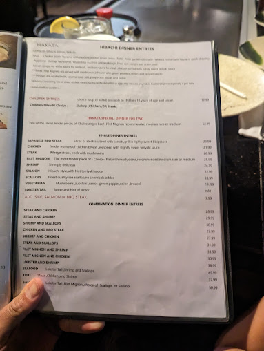 Menu Hakata Teppanyaki Sushi And Ramen - 24