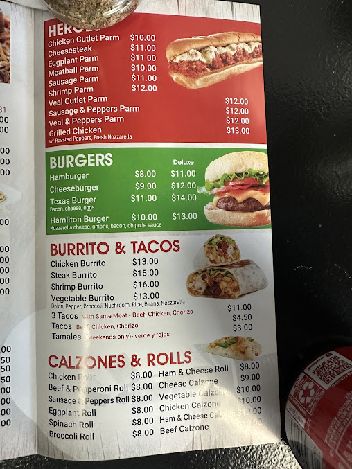 Menu Hamilton Pizza - 27