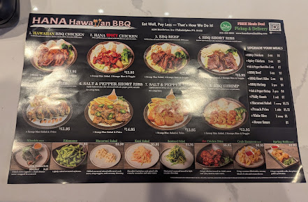 Menu Hana Hawaiian Grill - 17