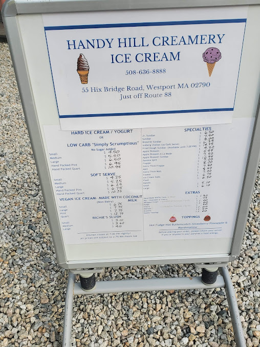 Menu Handy Hill Creamery - 27