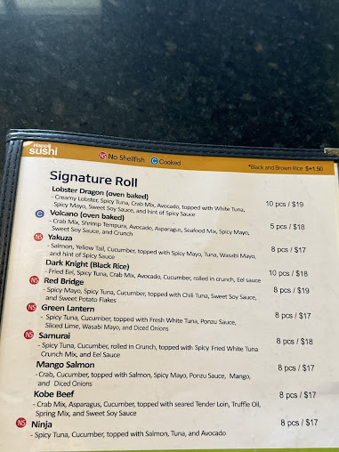 Menu Happi Sushi Japanese Restaurant - 21
