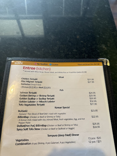 Menu Happi Sushi Japanese Restaurant - 27