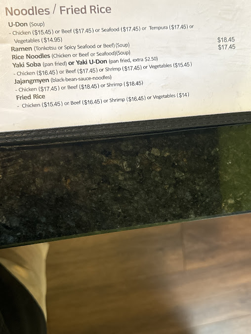 Menu Happi Sushi Japanese Restaurant - 29