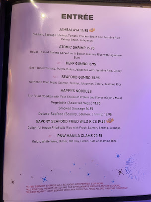 Menu Happy Crab - 20