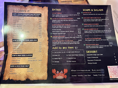 Menu Happy Crab - 24