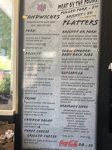Menu Hawg Heaven - 25