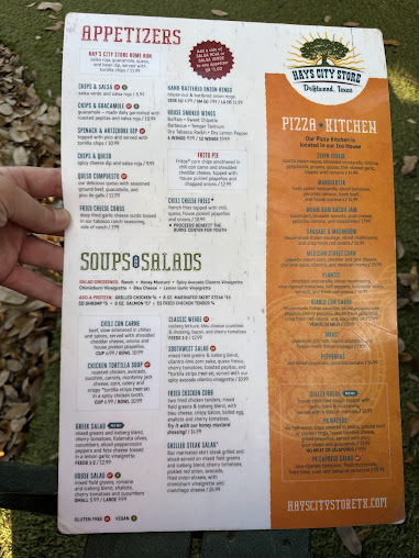 Menu Hays City Store - 26
