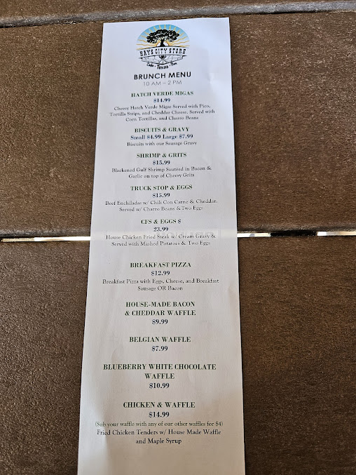 Menu Hays City Store - 27