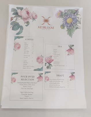 Menu Heirloom - 23