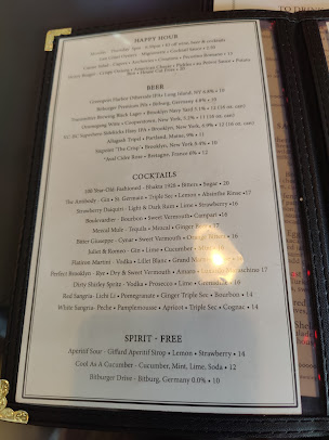 Menu Henry's End - 23
