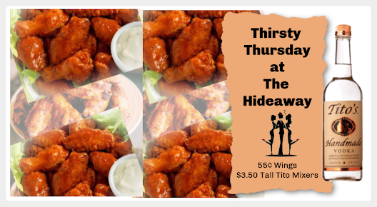 Menu Hideaway Bar And Grill - 23