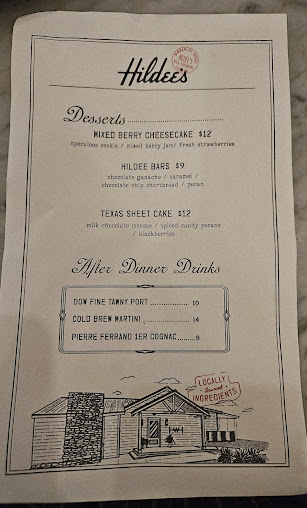 Menu Hildees On The Square - 21