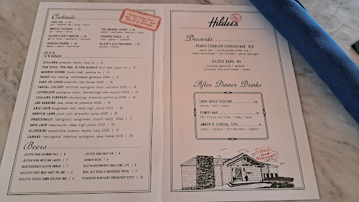 Menu Hildees On The Square - 22