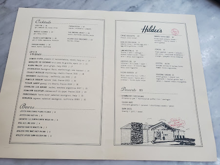 Menu Hildees On The Square - 24