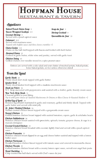 Menu Hoffman House - 20