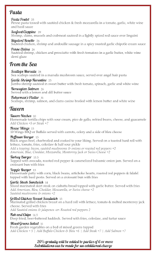 Menu Hoffman House - 21
