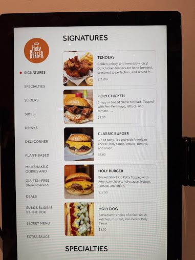 Menu Holy Burger Les - 24