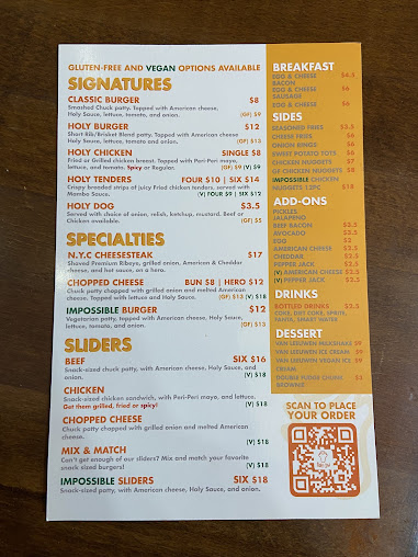 Menu Holy Burger Les - 29