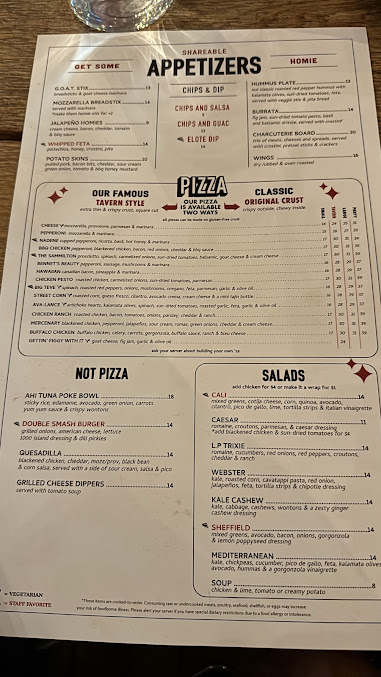 Menu Homeslice Pizza + Patio - 22