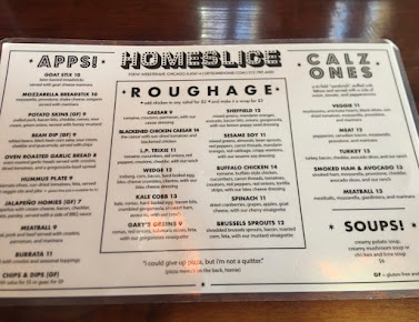 Menu Homeslice Pizza + Patio - 26