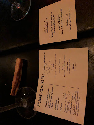 Menu Honey Badger - 23