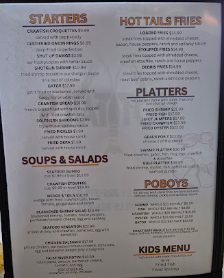 Menu Hot Tails - 21