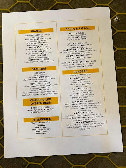 Menu Hot Tails - 23